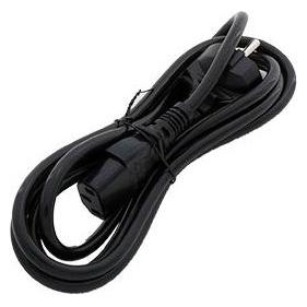 Artdev Netzkabel Stromanschluss (Kaltgerätekabel) 3pol. (Schwarz) (STROMKABEL-KALTGERÄTE)