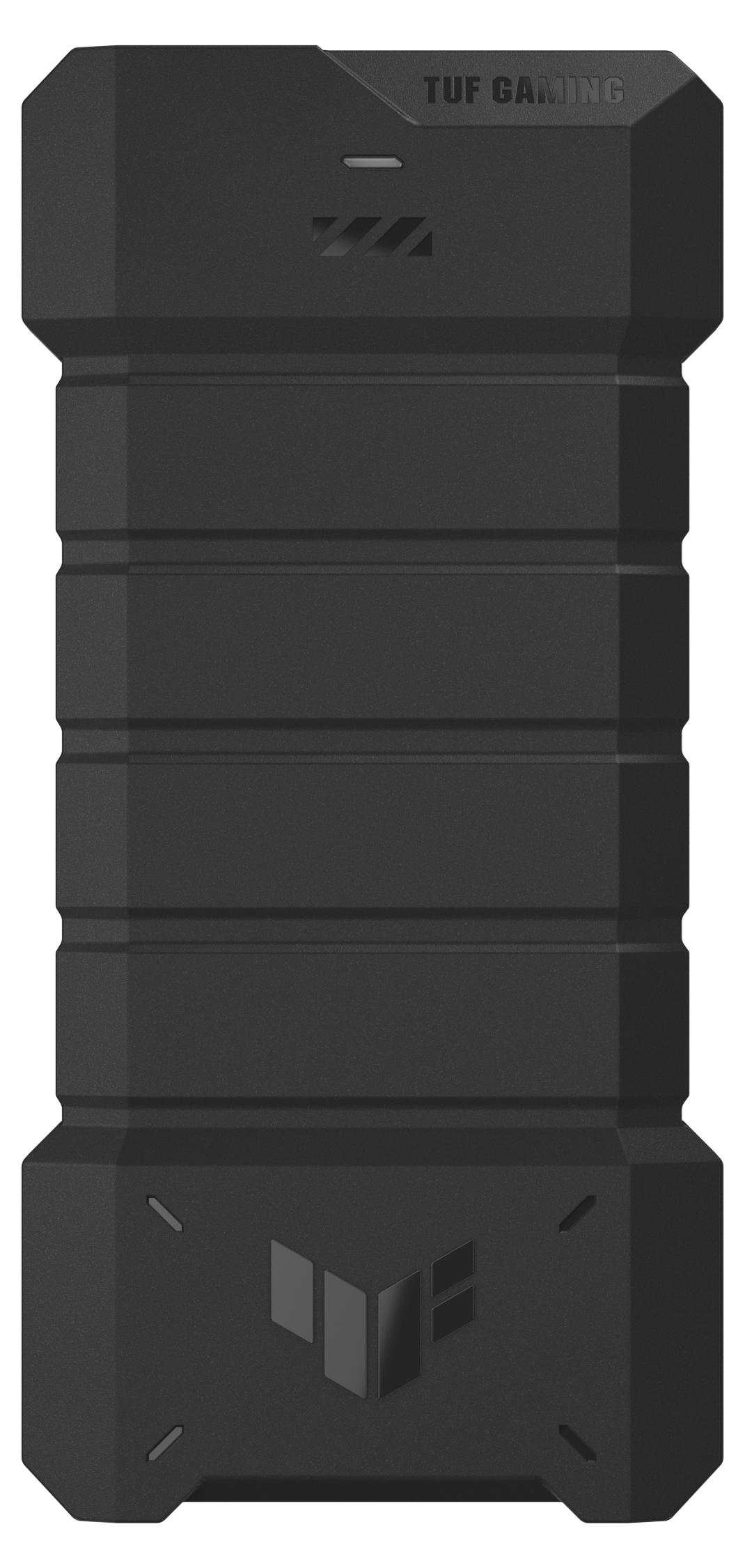 ASUS TUF Gaming AS2000 PLUS, 2 TB, M.2, USB Typ-C, USB 3.2 Gen 2x2, 20 Gbit/s, Schwarz
