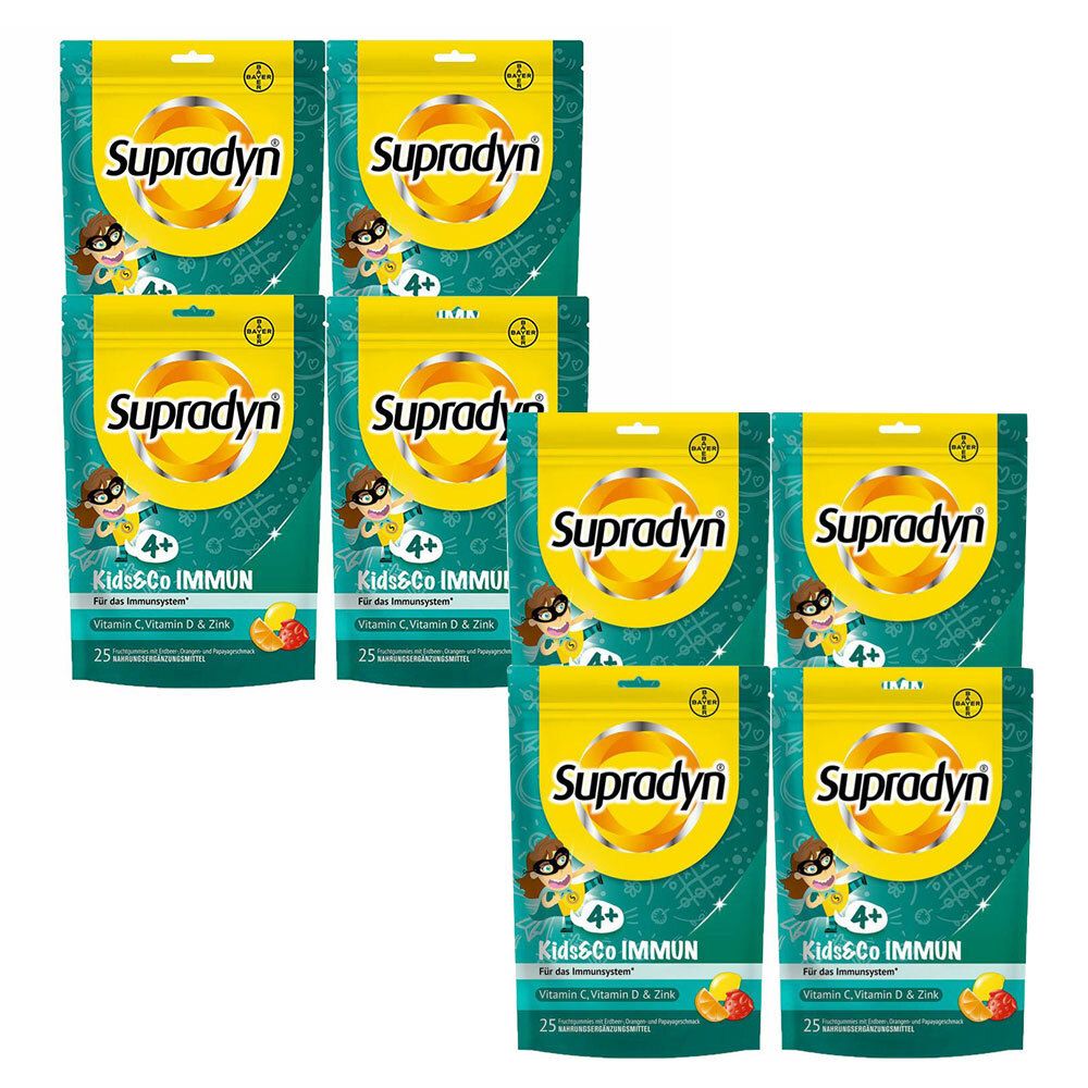 Supradyn Kids & Co Immun 8-er Set 8x25 St Bonbons