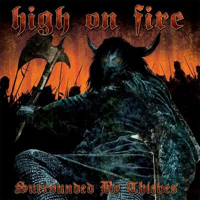 Surrounded By Thieves (Aqua Blue and Black Galaxy - High On Fire, Vinyl
