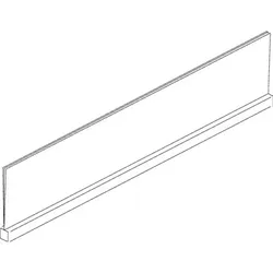 Bürstendichtung 8 x 1200 mm