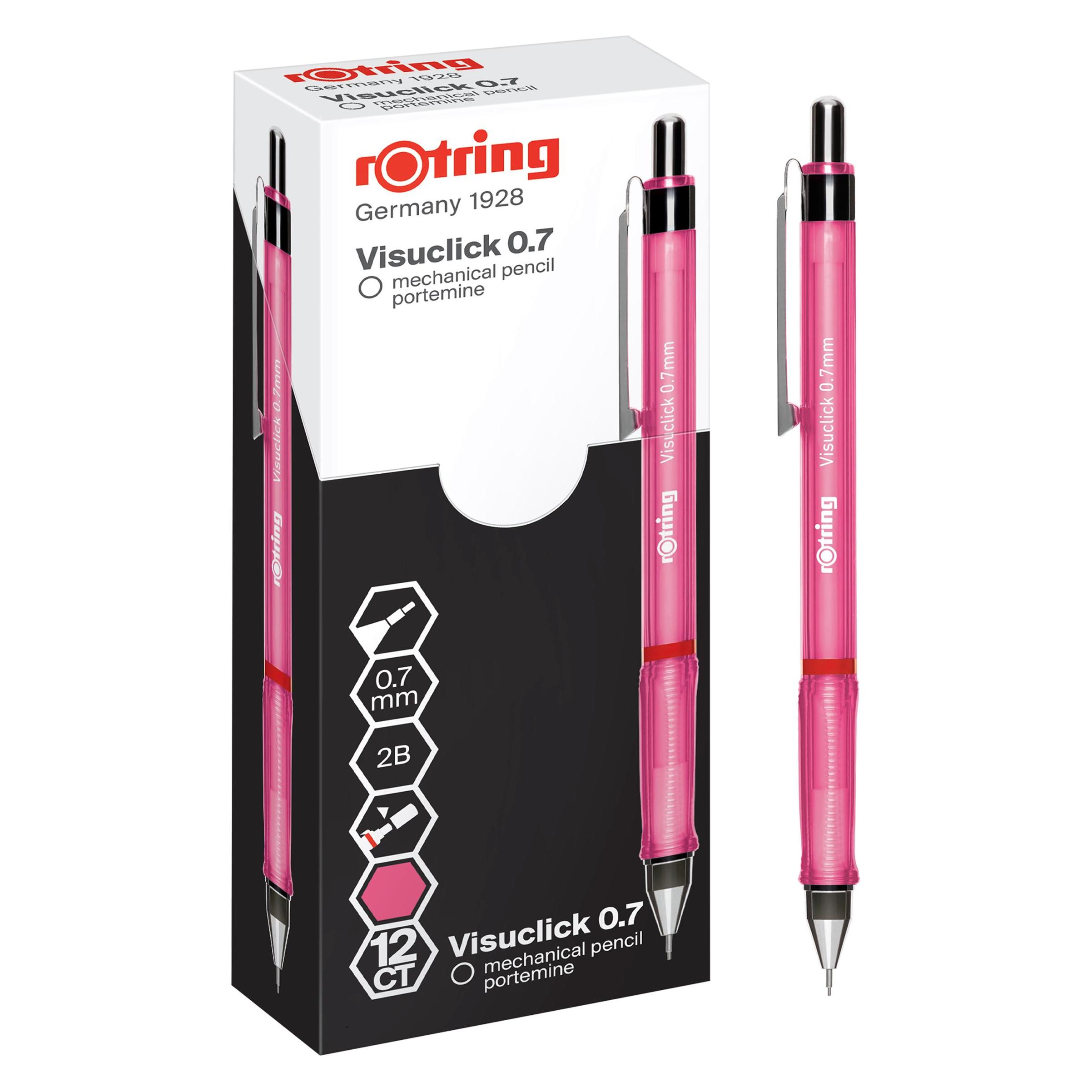 Rotring VISUCLICK - Feinminenstift (0.70 mm, 2B, HB, 1x) (2089094)