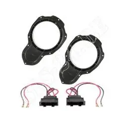 Lautsprecherringe VW Volkswagen Passat B7 B6 CC - Front Tür 165mm Adapterring...