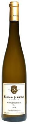 """Hermann J. Wiemer""" """Hermann J. Wiemer Dry Gewurztraminer 2024 White Wine - U.s."""