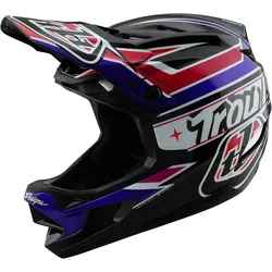 Troy Lee Designs D4 Mips Linear Polyacrylite Downhill Helm