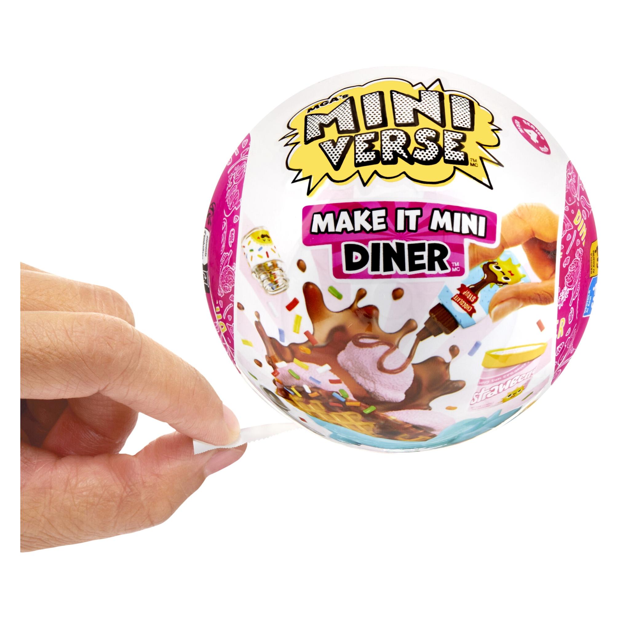 MGA MINIVERSE Make It Mini Foods: Diner PDQ Series 4 (6418859060771)
