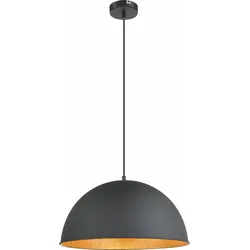 Globo 58305H Lenn Hängeleuchte Metall Schwarz, 1X E27