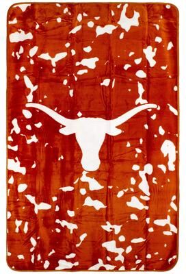 College Covers "Texas Longhorns Throw Blanket / Bedspread 54"" x 84"""