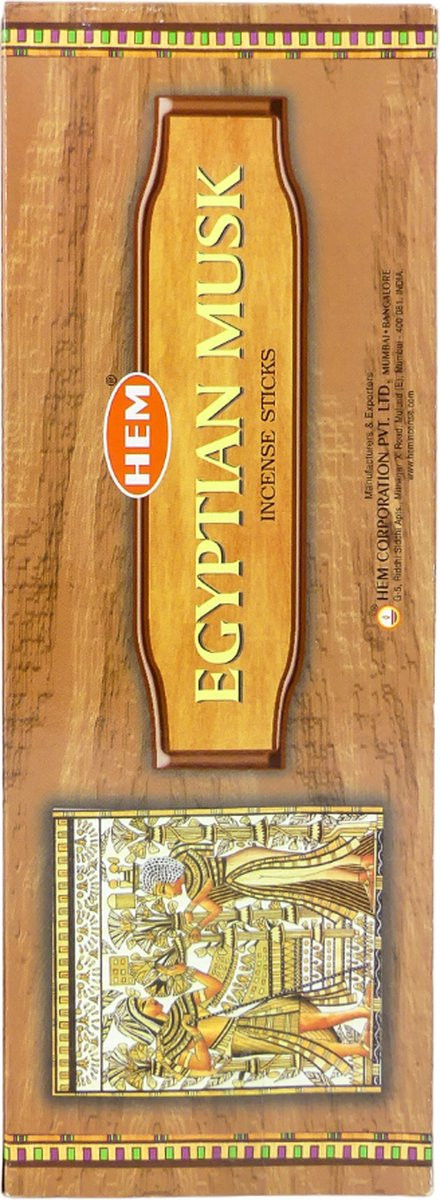HEM Wierook Egyptian Musk Slof 6 pakjes met 120 stokjes