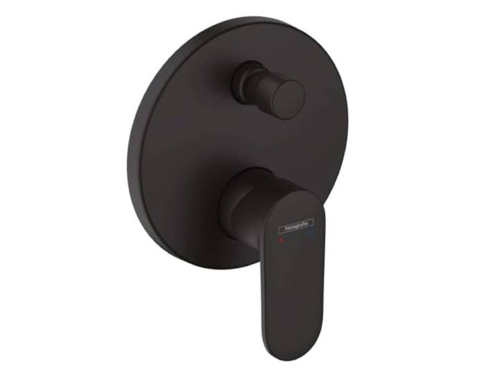 hansgrohe Badkraan Vernis Blend, inbouwkraan voor 2 functies, matzwart