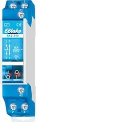 Eltako 21110030 Stromstoßschalter 230V. 1 Schließer + 1 Öffner 16A/250V AC S12-110-230V
