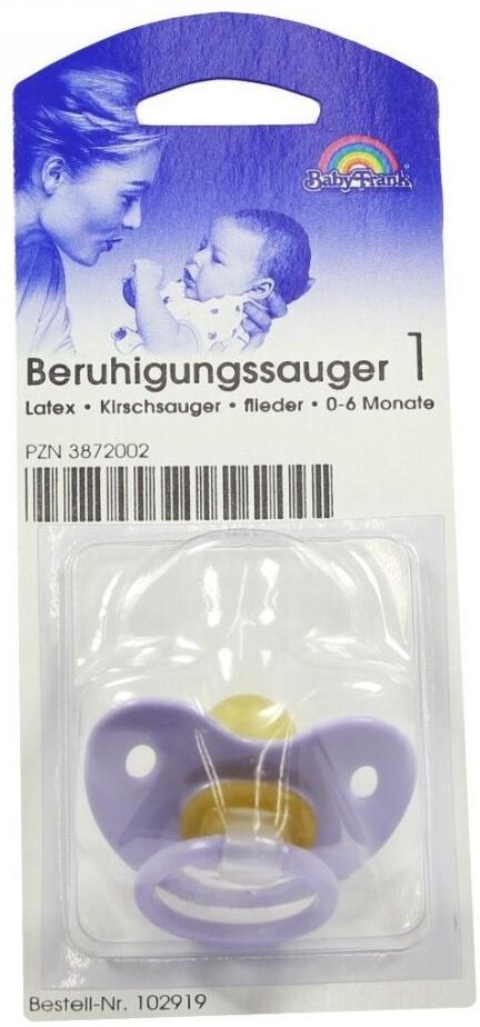 Sauger Kirsche 102919 flieder klein gr.Scheibe