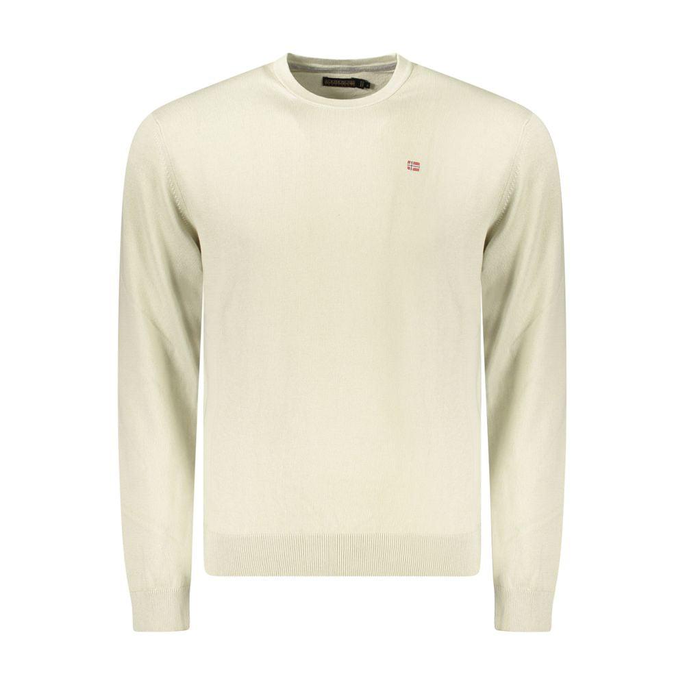 Napapijri Beiger Baumwollpullover für Herren