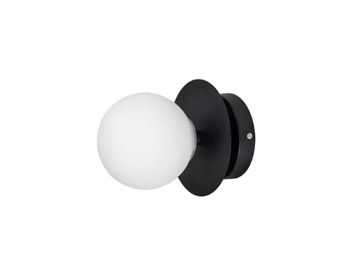 Globen Lighting Applique Art Deco IP44 blanc/noir
