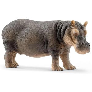 schleich Spielfigur WILD LIFE 14814, ab 3 Jahre, Flusspferd, 12,8 x 6 cm