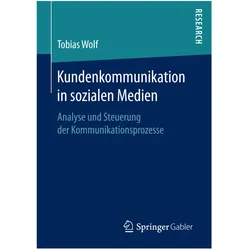 Kundenkommunikation in sozialen Medien, Fachbücher von Tobias Wolf