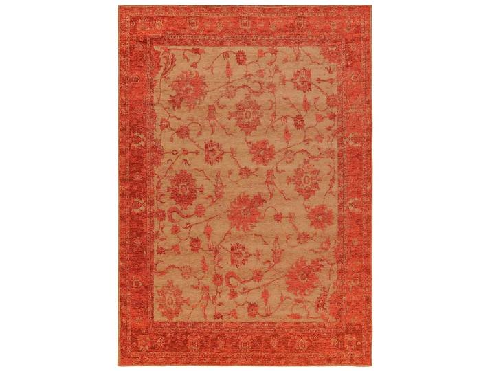 Tapis tissé à plat rouge 240x340