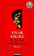 Edgar Wallace - Mr. Reeder weiß Bescheid. - Preis vom 10.10.2026 11:48:34 h