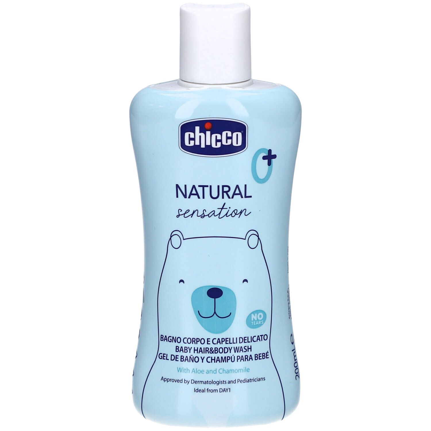 Chicco Baby Shamp&Körper NAT Sensation 0m+ 200 ml Gel