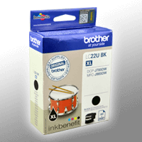 Brother Tinte LC-22UBK schwarz