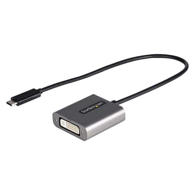 StarTech USB-C auf DVI Adapter - 0p - USB-C zu DVI-D - USB-C Dongle - USB Typ C auf DVI Monitoradapter - (DVI) (CDP2DVIEC)