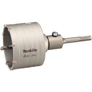 Makita Bohrkrone Diamantbohrkrone D-74027, SDS+, Ø 82mm, Bohrtiefe 50mm, für Mauerwerk und Beton