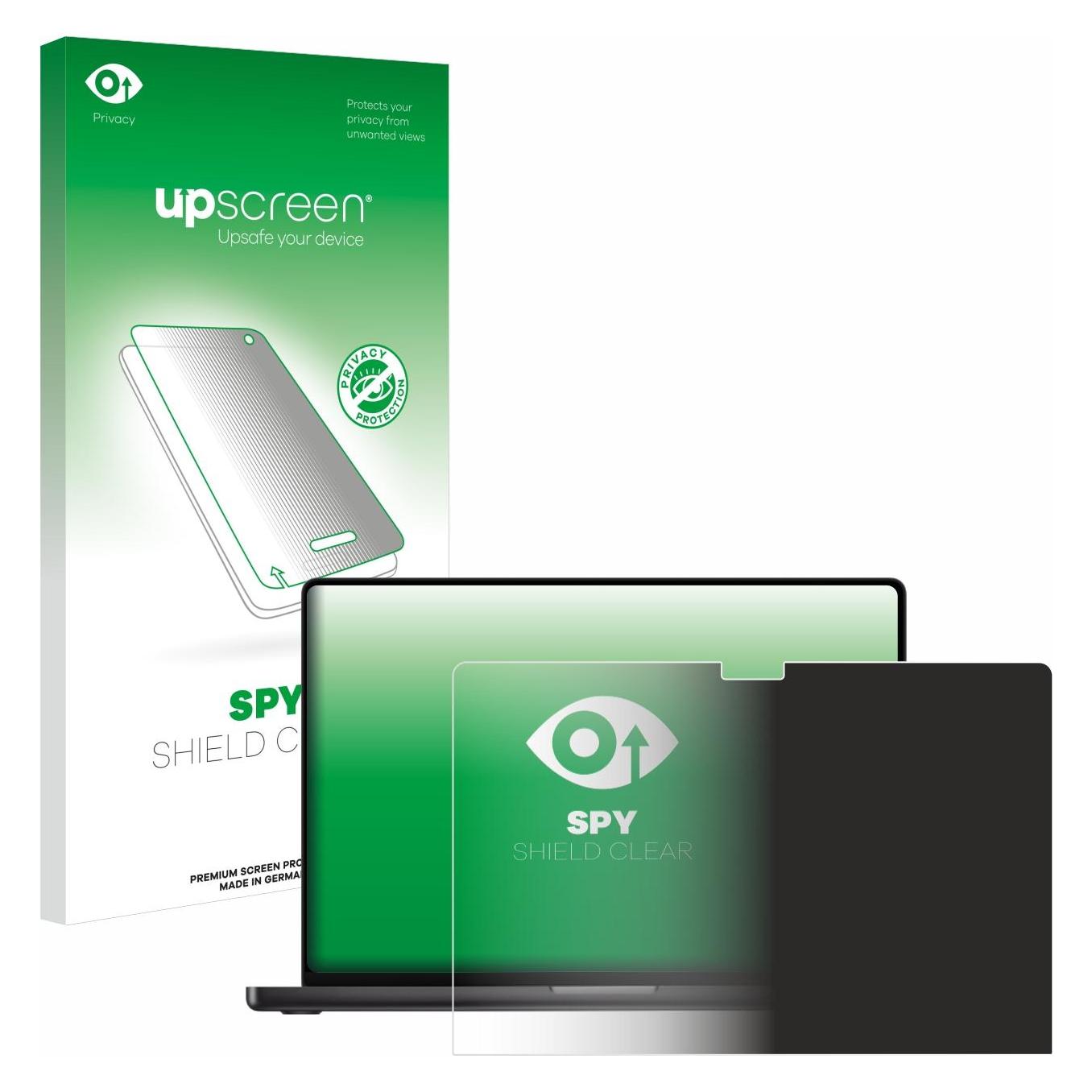 upscreen Sichtschutzfolie Anti-Spy Privacy Folie Blaulicht-Schutz (16") (3557101)