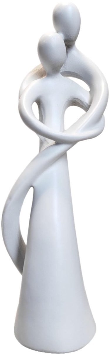 Omgoods Decoratief Standbeeld Lovers van Polyresin voor Thuisdecoratie