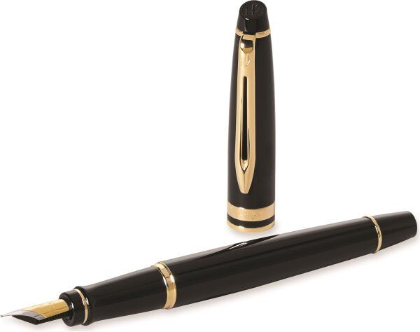 Waterman Expert Black Gt Fyldepen   F