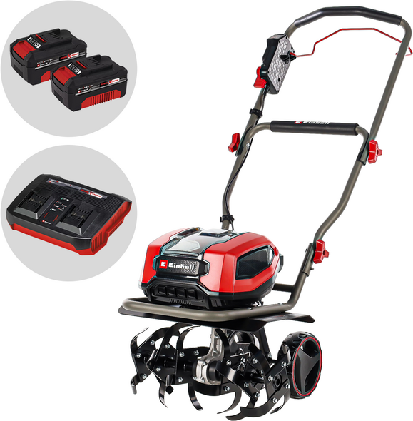 Einhell GP-CR 36/45 Li E BL - Akku Bodenhacke - 36V 2x 18V 4Ah