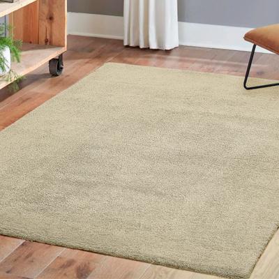 Andiamo "San Paolo" rechteckig 27 mm Höhe Uni Farben, weiche Qualität, ideal im Wohnzimmer & Schlafzimmer
