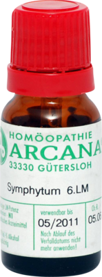 ARCANA Dr. Sewerin GmbH & Co.KG SYMPHYTUM LM 6 Dilution 10 ml 02604096