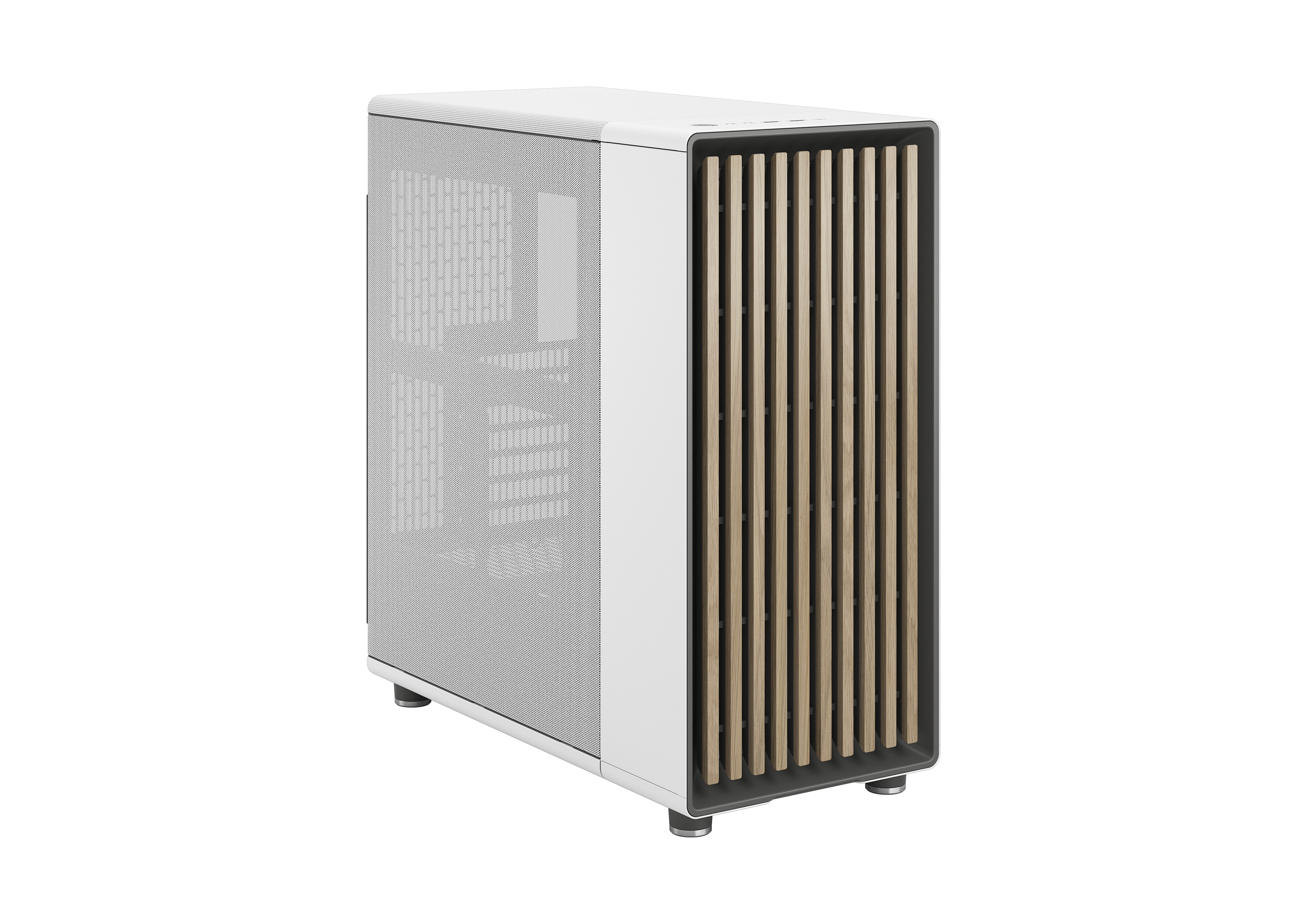 Fractal Design North Gaming PC Gehäuse Midi-Tower Weiß Seitenfenster
