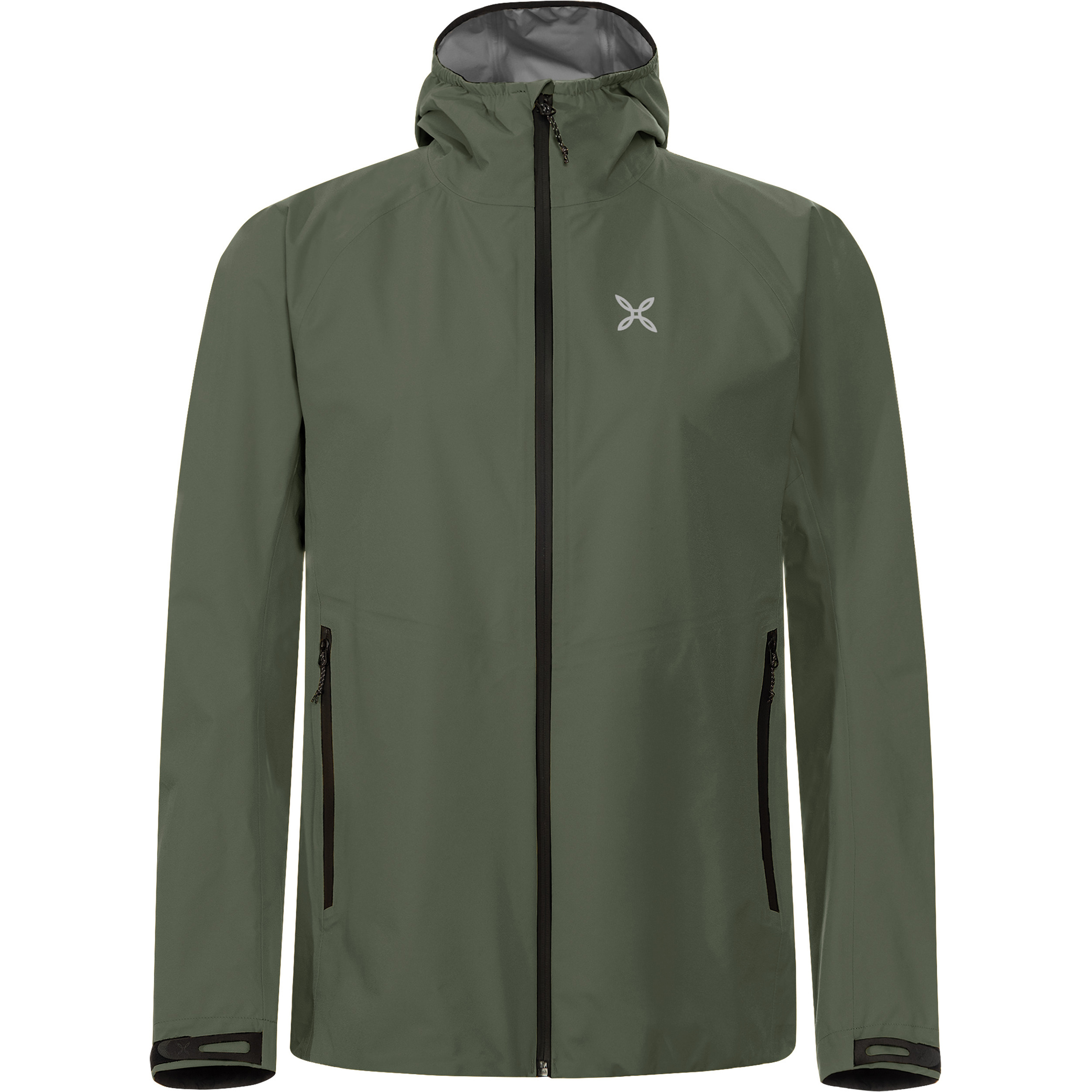 Montura Shelter Herren Regenjacke oliv Größe S Trekking Wasserdicht Wasserabweisend