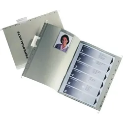 Leitz, Mappe, 15 Personalmappen Personalakte grau (A4, 15x)