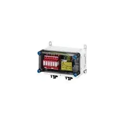 Hensel 20001176 PV-Anschlussgehäuse, mit ÜSE, 2xPV-Strang auf 2xWR-Eingang Mi PV 1122