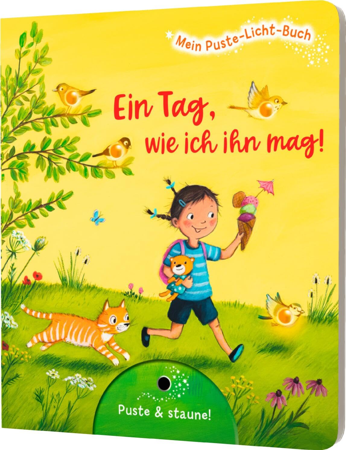 Fee Krämer - Mein Puste-Licht-Buch: Ein Tag, wie ich ihn mag!: Suchbuch mit Puste-Licht und LED-Lämpchen - Preis vom 09.10.2026 07:28:09 h
