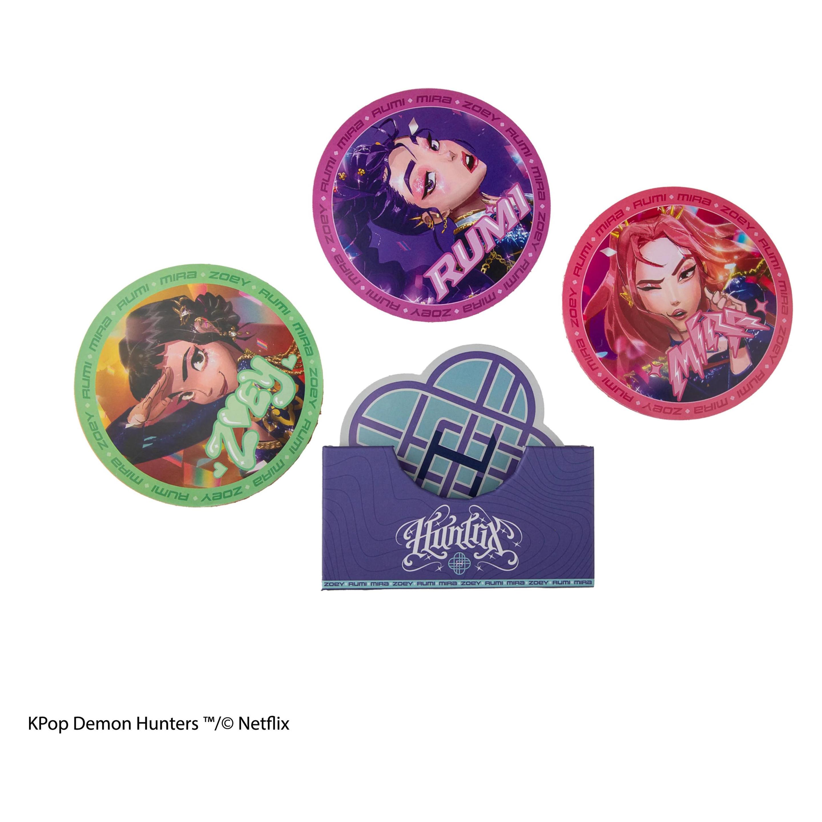 Cinereplicas KPop Demon Hunters set de 4 sous-verres HUNTR/X (4895205624894)