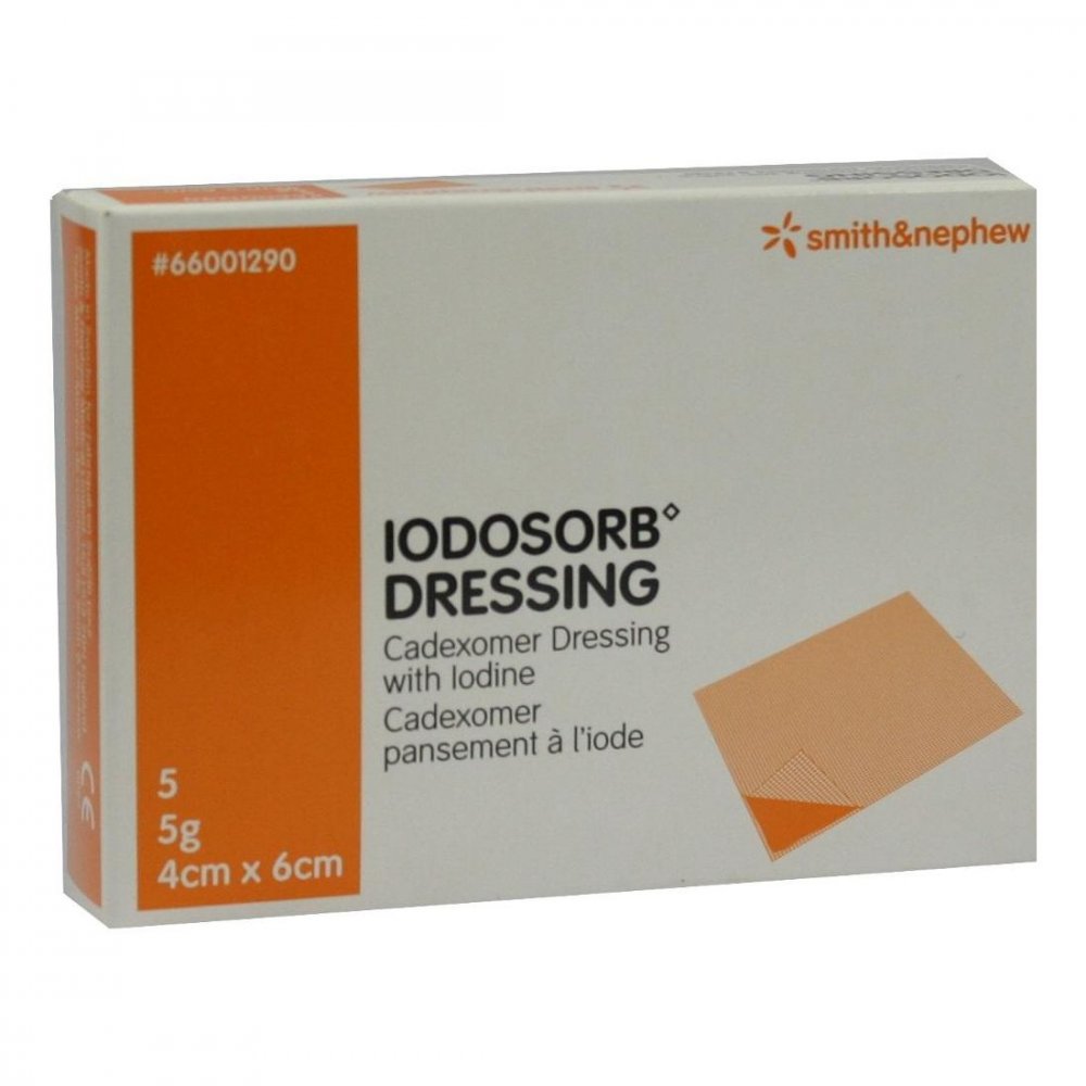 Smith & Nephew GmbH Iodosorb Dressing 00222516