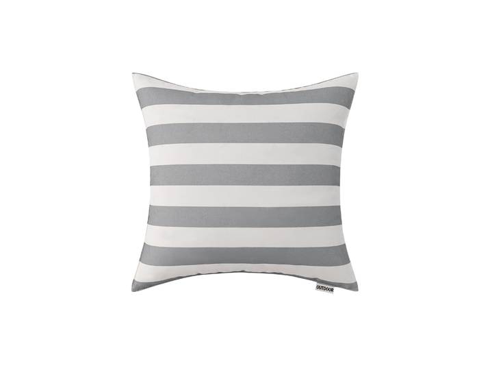 Outdoorkissen SURI grau/weiss 45 x 45 cm