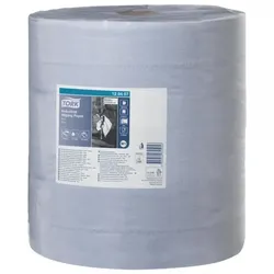 Blaue Handtuchrolle 340mx36,9cm 3Fls TORK W1- 1un