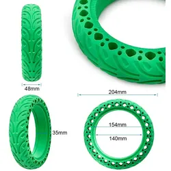 Vollgummi Rad 8,5x2-6,1/B34 V3 - grün