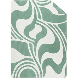 Wohndecke (BL 150x200 cm) - blau - BL 150x200 cm