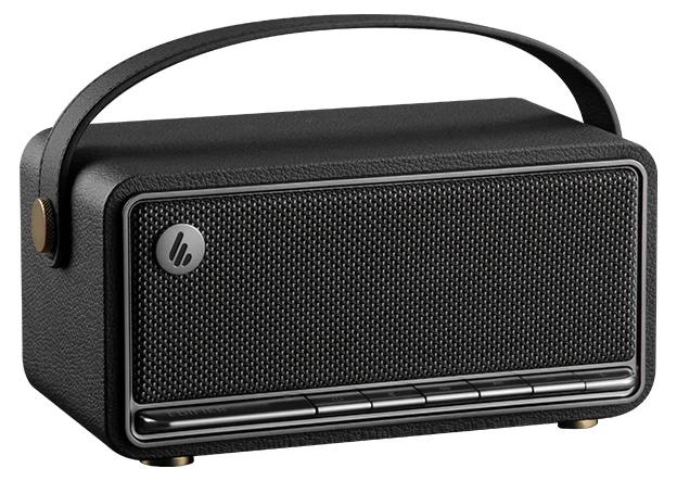 MP330 Tragbarer Bluetooth-Lautsprecher - 40 W RMS - Hi-Res-Audio - 360°-Klang - Bluetooth 6.0 - 19 Std. Akkulaufzeit - Retro-Schwarz