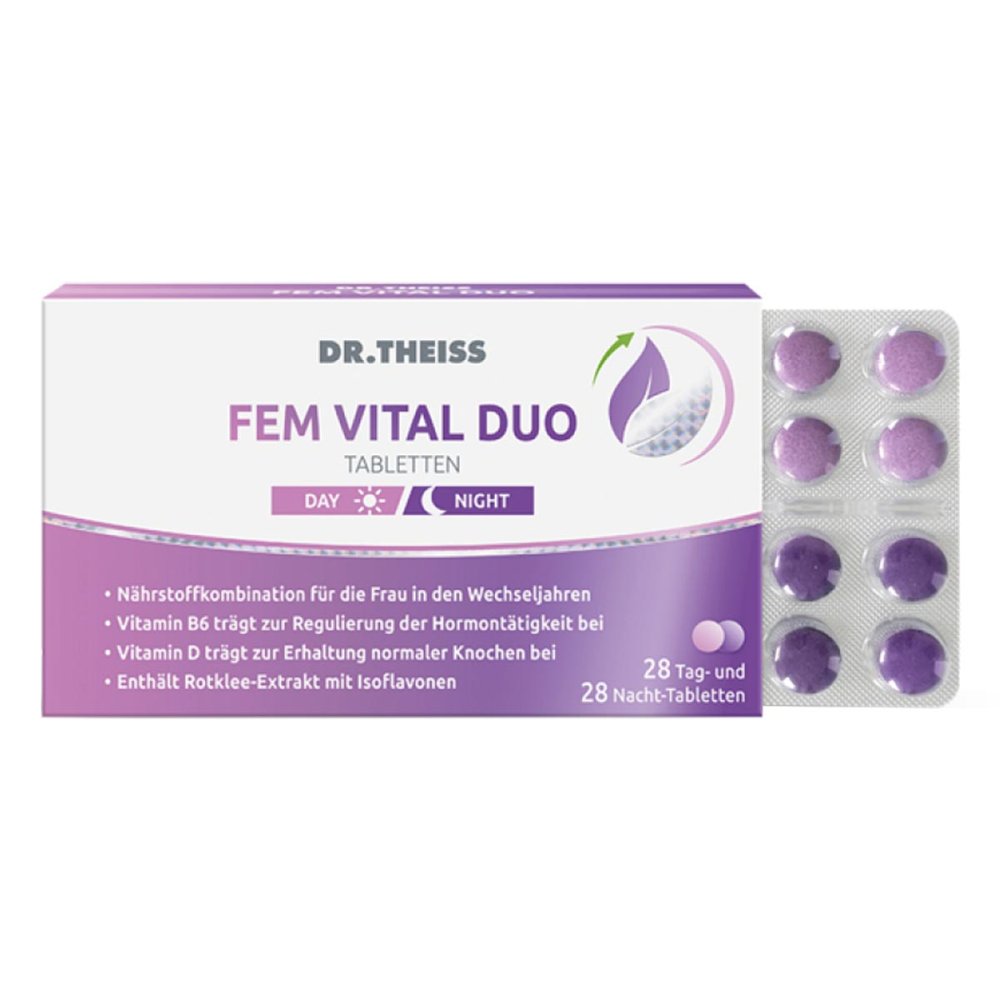 Dr. Theiss Naturwaren GmbH DR. THEISS Fem Vital Duo Tabletten 18439096