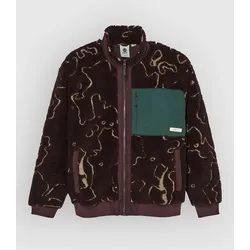 Element Oak Sherpa Jacke java lines Gr. M