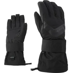 ZIENER Herren Handschuhe MILAN AS(R) glove SB, Größe 8,5 in Schwarz Schwarz