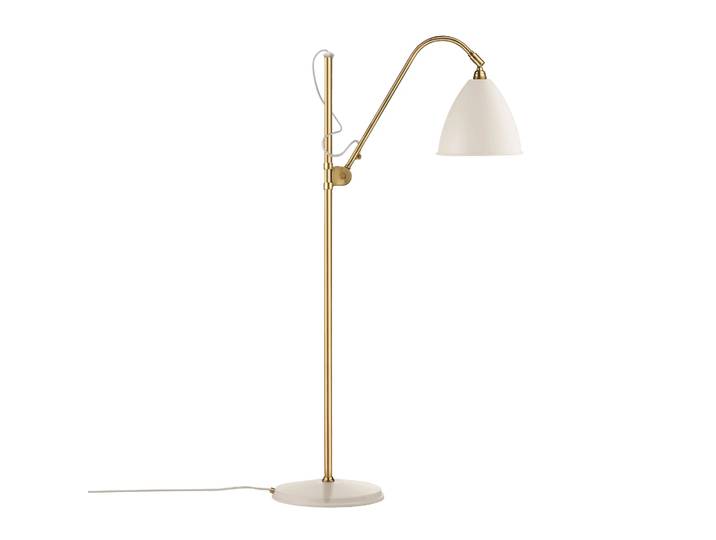 GUBI Bestlite BL3M vloerlamp mat wit - messing