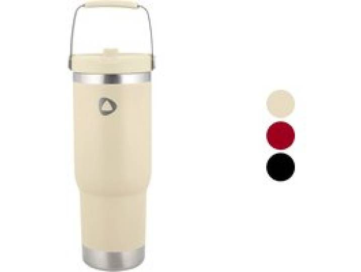 SILVERCREST® Gobelet isotherme en acier inoxydable avec anse, 880 ml