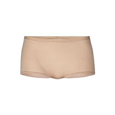 Slip CALIDA "Slip Panty-Slip Natural Comfort 1er Pack", Damen, Gr. 44-46, beige (nude), Obermaterial: 92% Baumwolle CO. 8% Elasthan EL., Unterhosen Slip